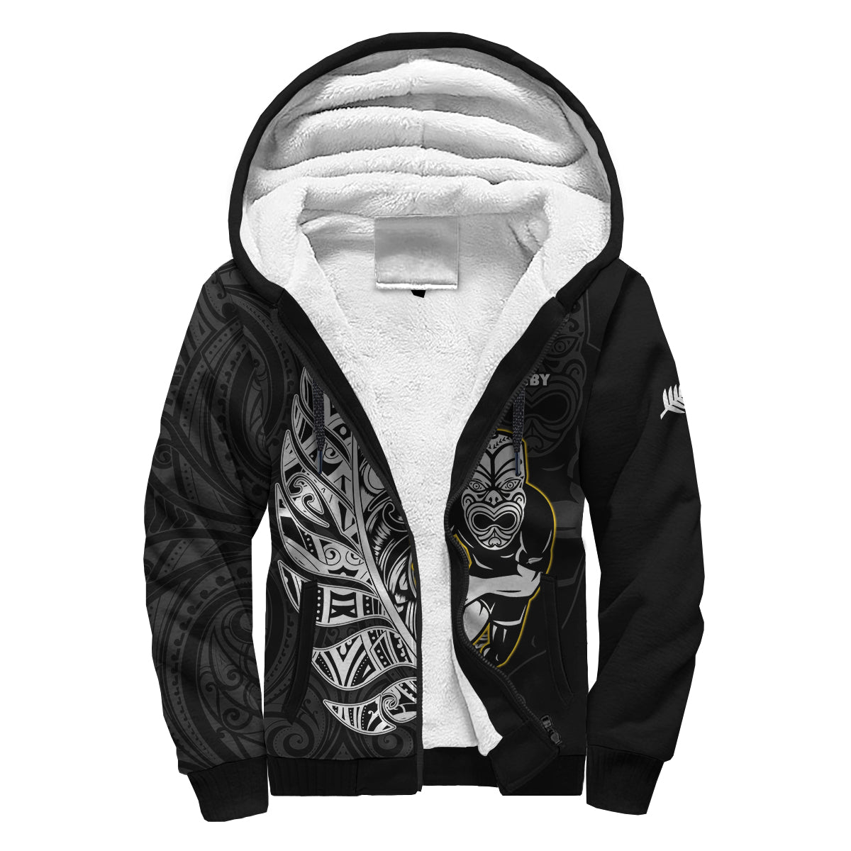 new-zealand-silver-fern-rugby-sherpa-hoodie-all-black-maori-version-black
