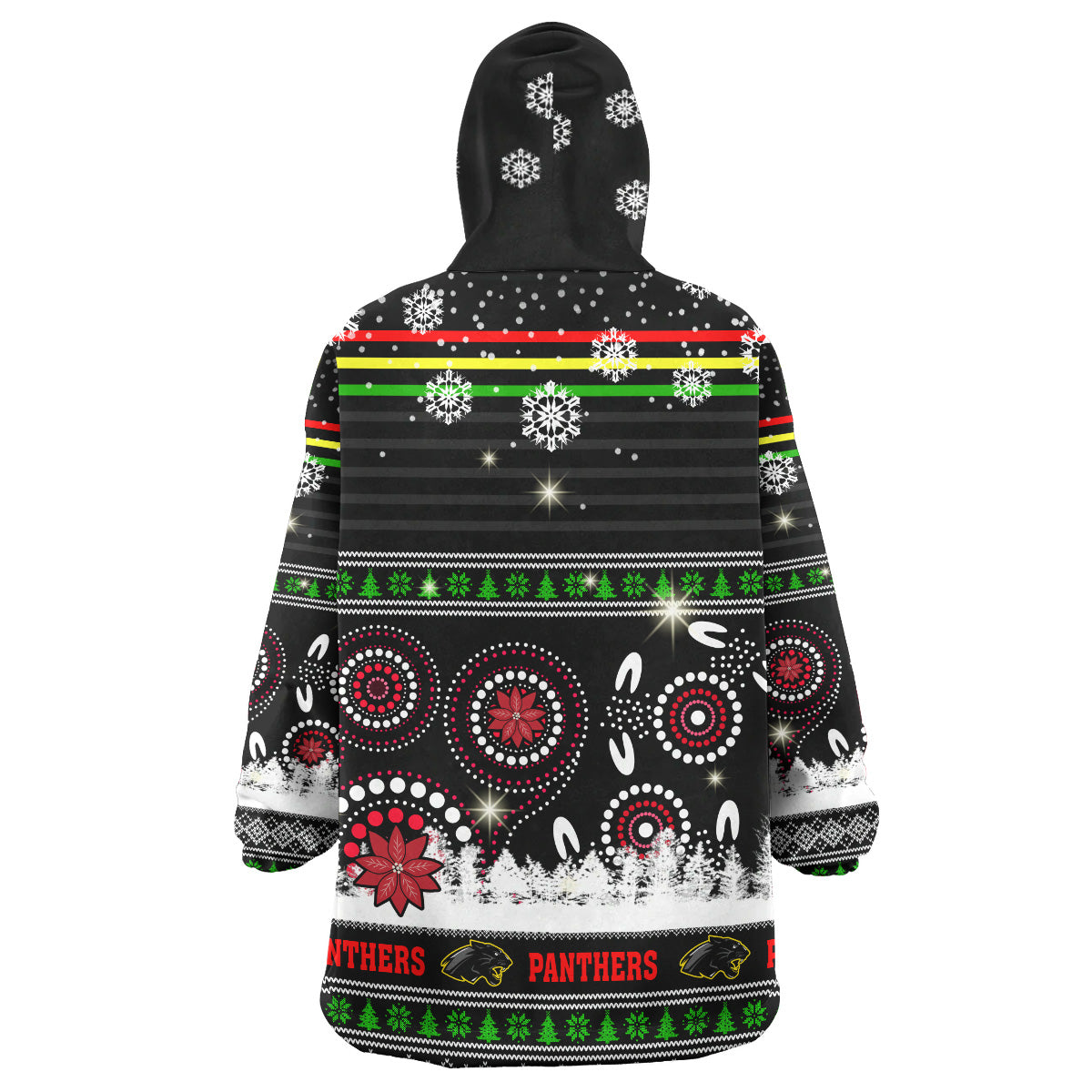 panthers-rugby-christmas-snug-hoodie-custom-panthers-ugly-christmas-and-aboriginal-patterns-wearable-blanket-hoodie