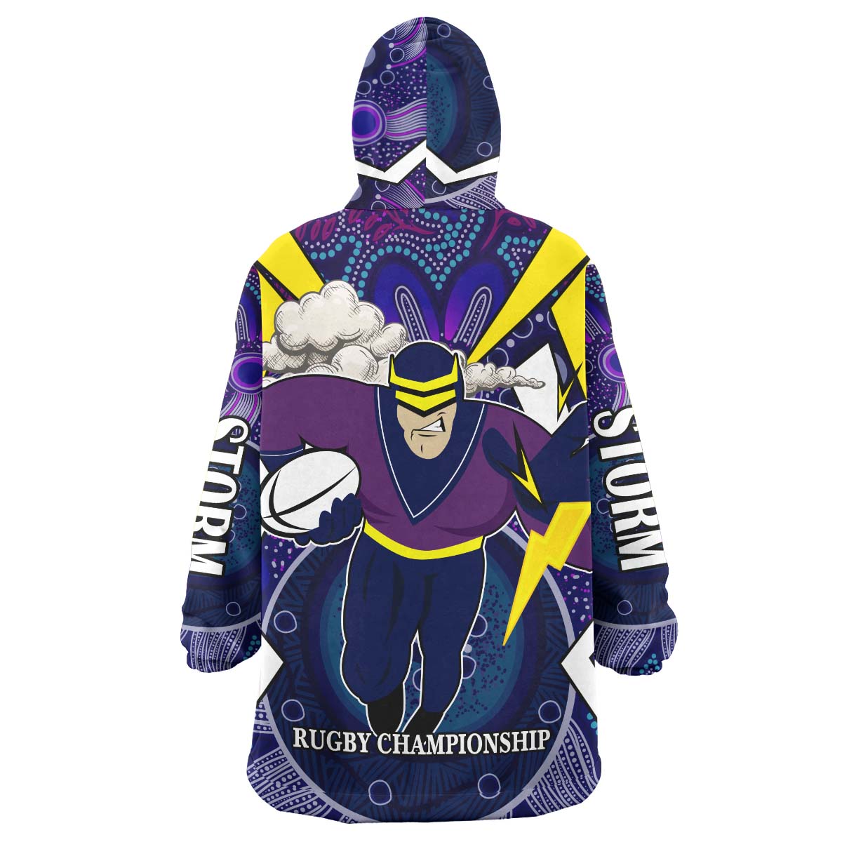 storms-rugby-snug-hoodie-custom-rugby-championship-storms-mascot-with-aboriginal-pattern-player-and-number-oodie-blanket