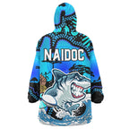 sharks-rugby-snug-hoodie-custom-naidoc-sharks-no-rules-zone-rugby-ball-torres-strait-with-aboriginal-culture-oodie-blanket