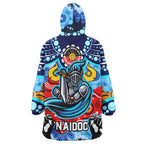 knights-rugby-snug-hoodie-custom-newcastle-knights-naidoc-week-and-torres-strait-with-aboriginal-dot-painting-style-oodie-blanket