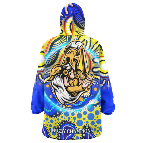 titans-rugby-snug-hoodie-custom-titans-rugby-league-with-aboriginal-dot-painting-style-player-and-number-oodie-blanket