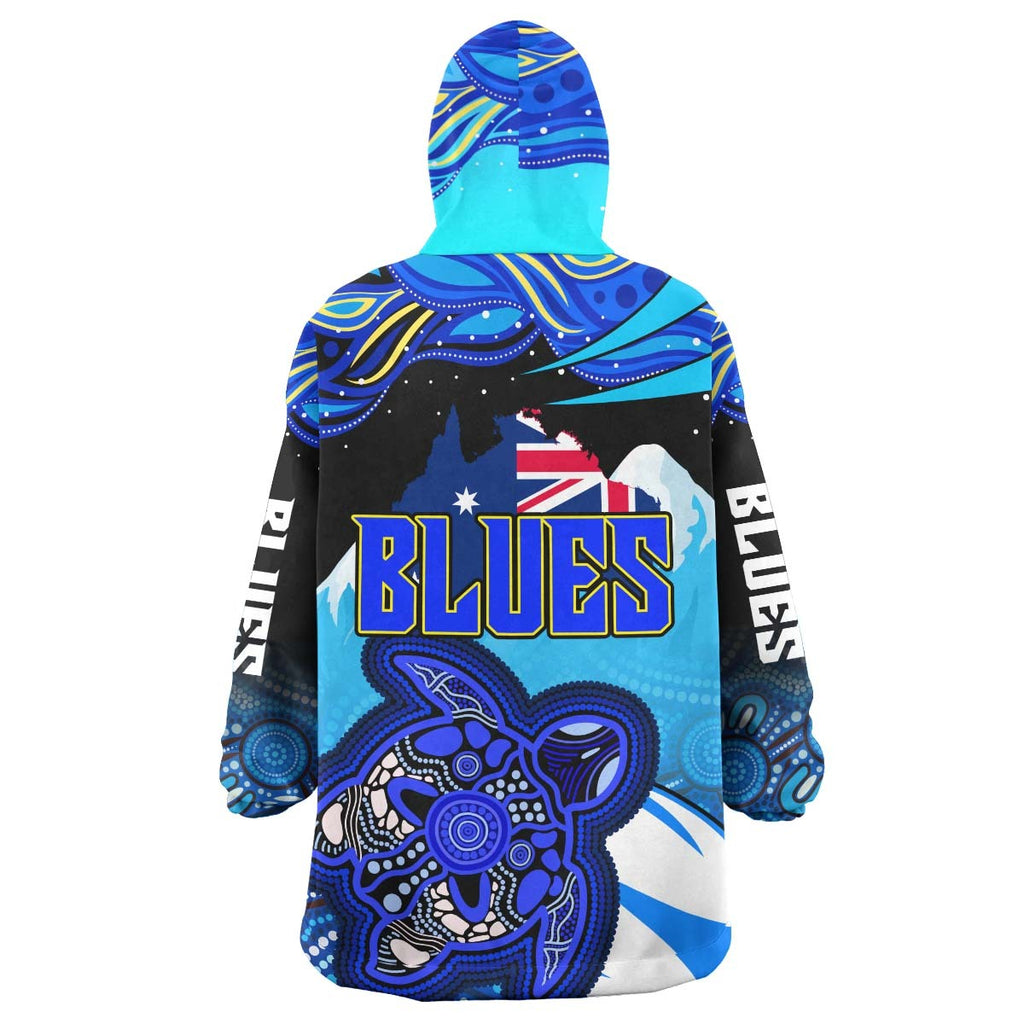 blues-rugby-snug-hoodie-blues-rugby-league-turtle-and-mountain-aboriginal-culture-oodie-blanket