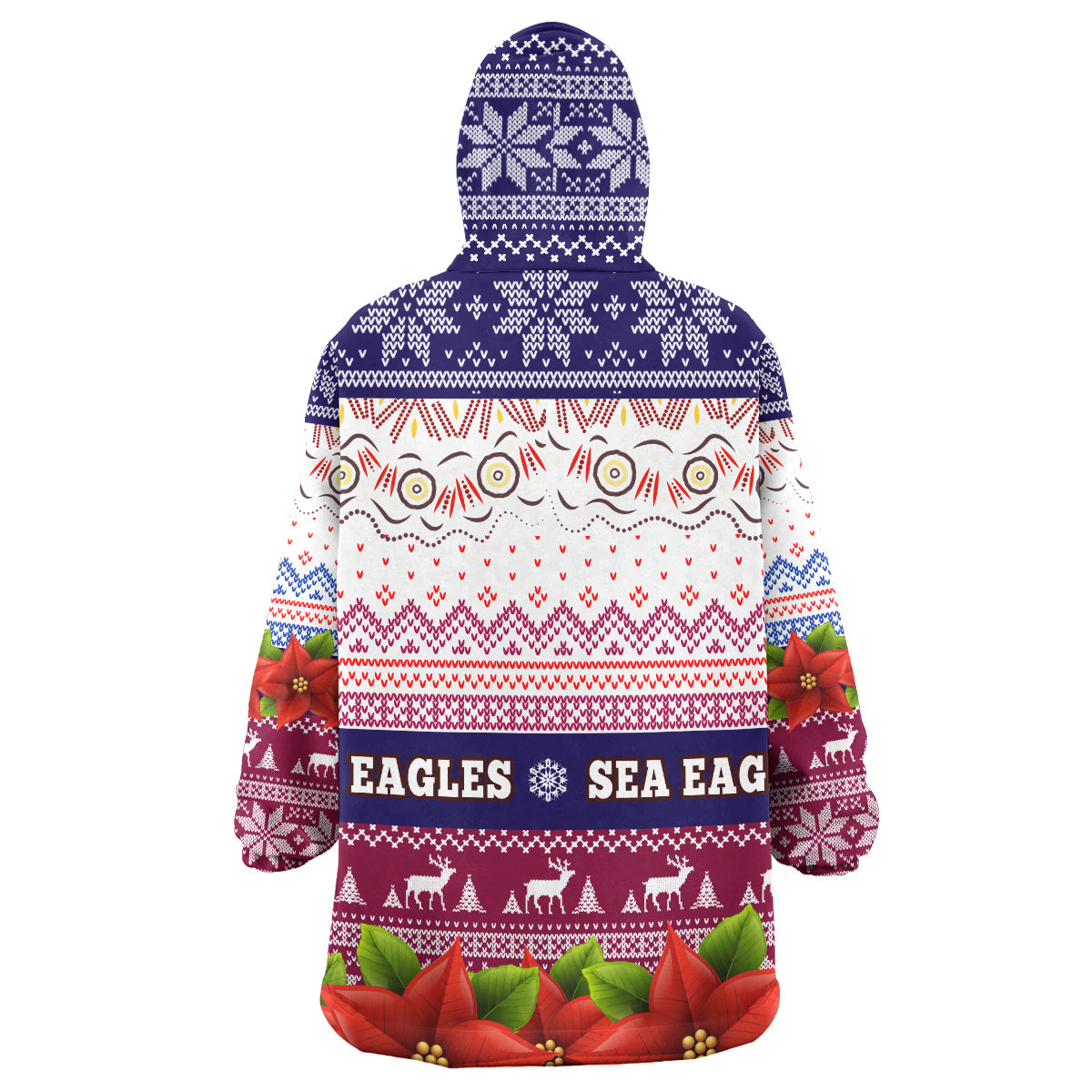 sea-eagles-rugby-chrstmas-snug-hoodie-custom-sea-eagles-ugly-christmas-knitted-wearable-blanket-hoodie