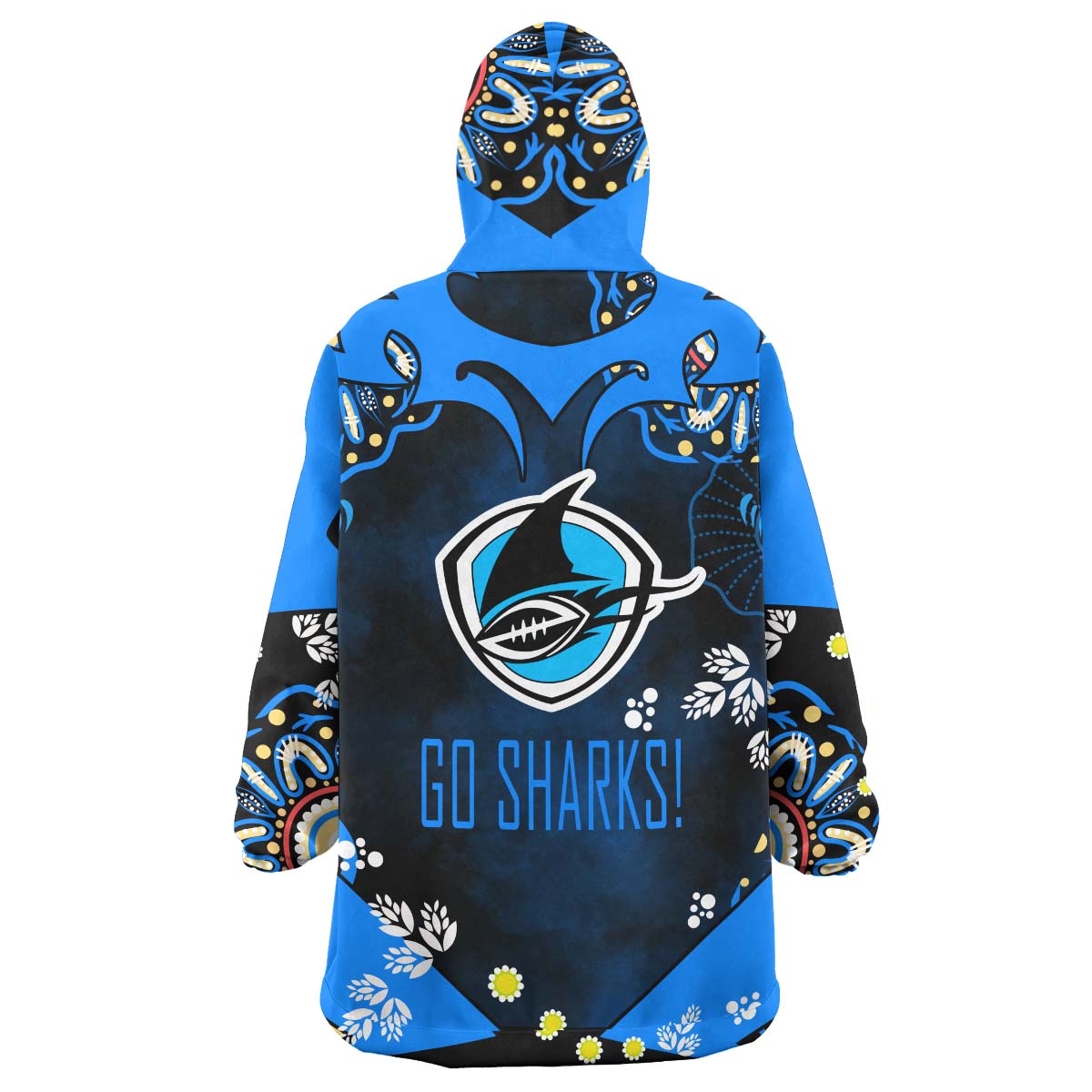 sharks-rugby-snug-hoodie-custom-personalised-sharkies-forever-with-aboriginal-culture-league-rugby-team-oodie-blanket