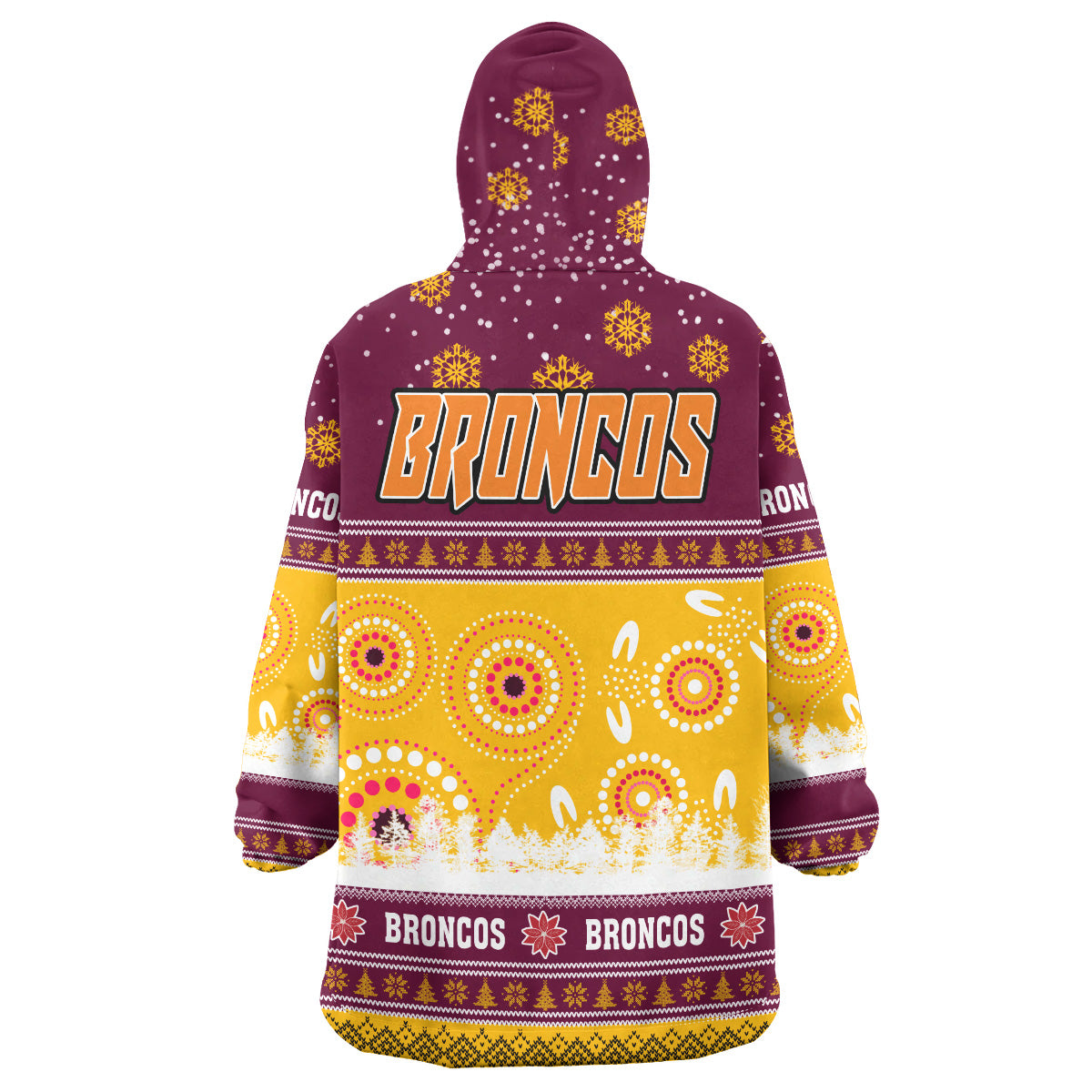 broncos-rugby-christmas-snug-hoodie-custom-broncos-ugly-christmas-and-aboriginal-patterns-wearable-blanket-hoodie