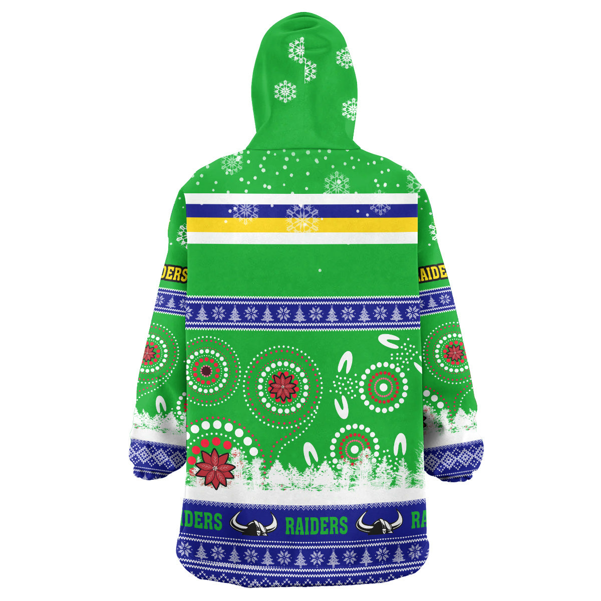 raiders-rugby-christmas-snug-hoodie-custom-raiders-ugly-christmas-and-aboriginal-patterns-wearable-blanket-hoodie