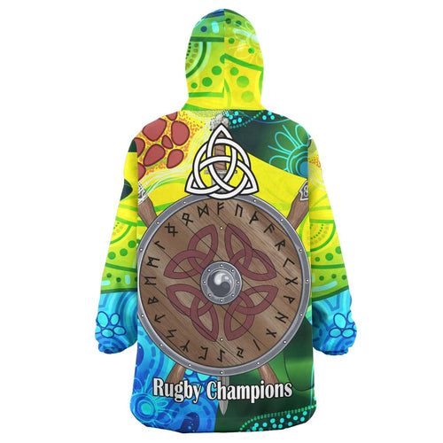 raiders-rugby-snug-hoodie-custom-vikings-pride-with-aboriginal-dot-painting-style-player-and-number-oodie-blanket