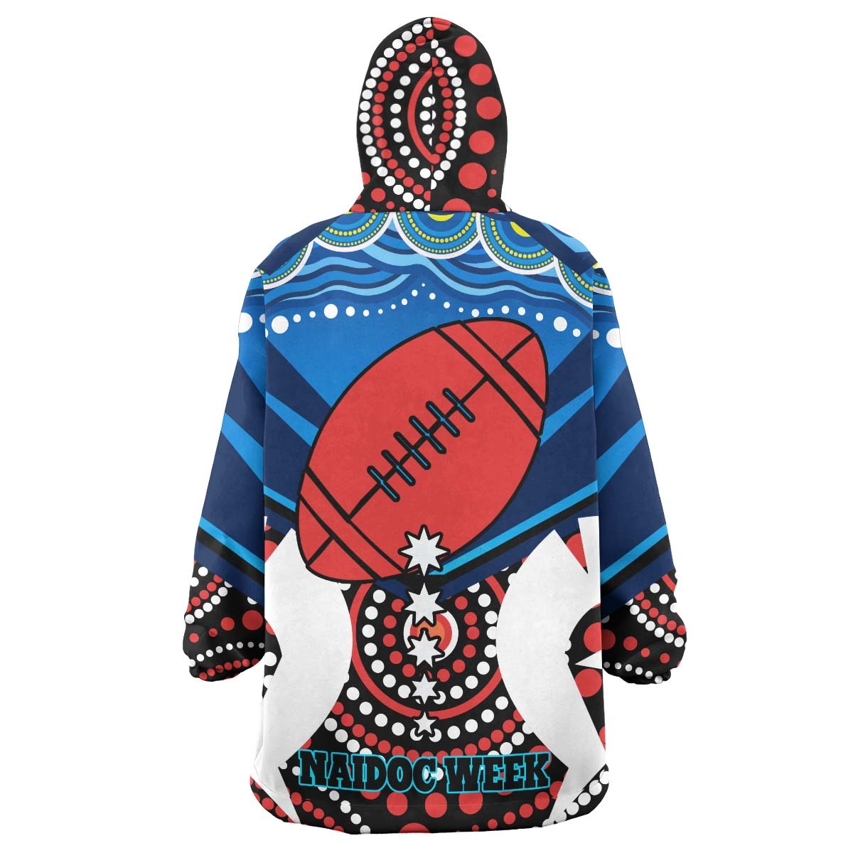 rebels-rugby-naidoc-week-snug-hoodie-custom-rebels-with-aboriginal-and-torres-strait-celebrate-naidoc-week-oodie-blanket