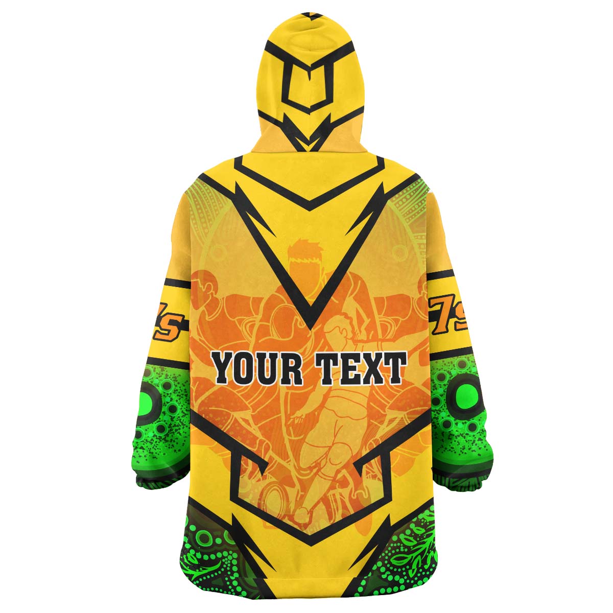 australia-national-rugby-sevens-team-snug-hoodie-custom-aussie-7s-team-coat-of-arms-aboriginal-player-and-number-oodie-blanket