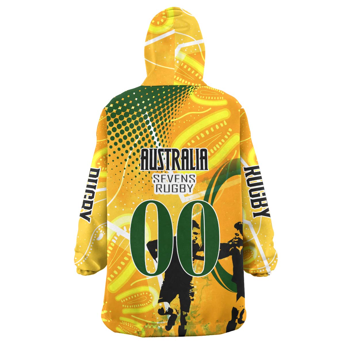 australia-national-rugby-sevens-team-snug-hoodie-custom-autralia-7s-team-with-aboriginal-player-and-number-oodie-blanket