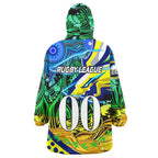 eels-rugby-snug-hoodie-custom-paramata-electric-eels-with-aboriginal-dot-painting-player-and-number-oodie-blanket