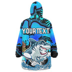 sharks-rugby-snug-hoodie-custom-naidoc-sharks-no-rules-zone-rugby-ball-torres-strait-with-aboriginal-culture-oodie-blanket