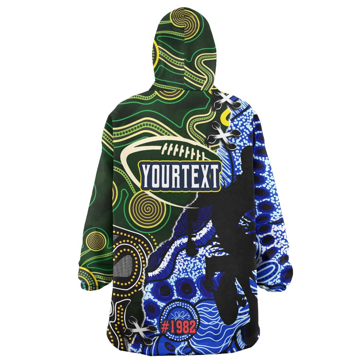 raiders-rugby-snug-hoodie-custom-canberra-raiders-rugby-team-with-aboriginal-dot-painting-and-indigenous-pattern-oodie-blanket