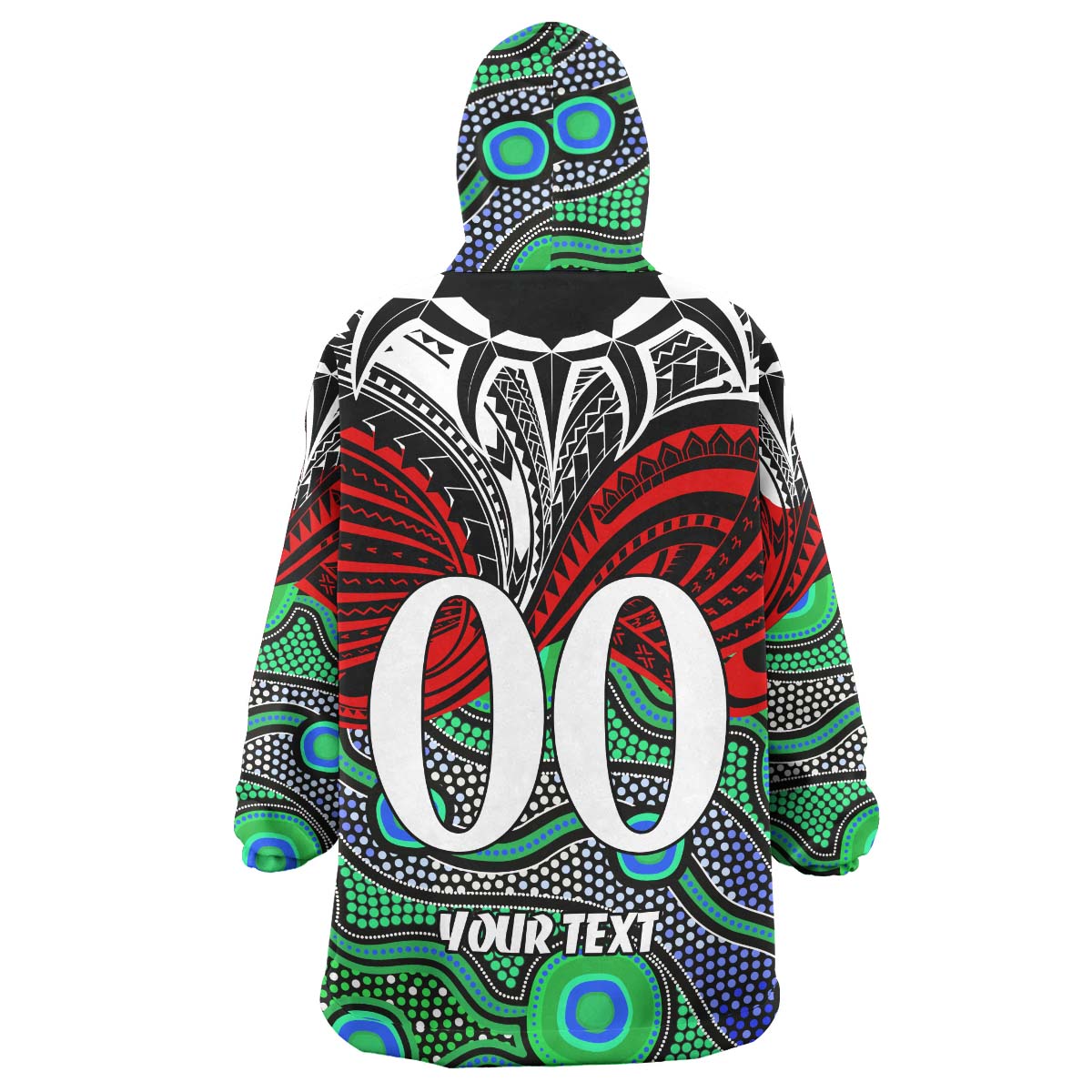 warriors-rugby-snug-hoodie-custom-maori-mask-warriors-with-polynesian-pattern-player-and-number-oodie-blanket