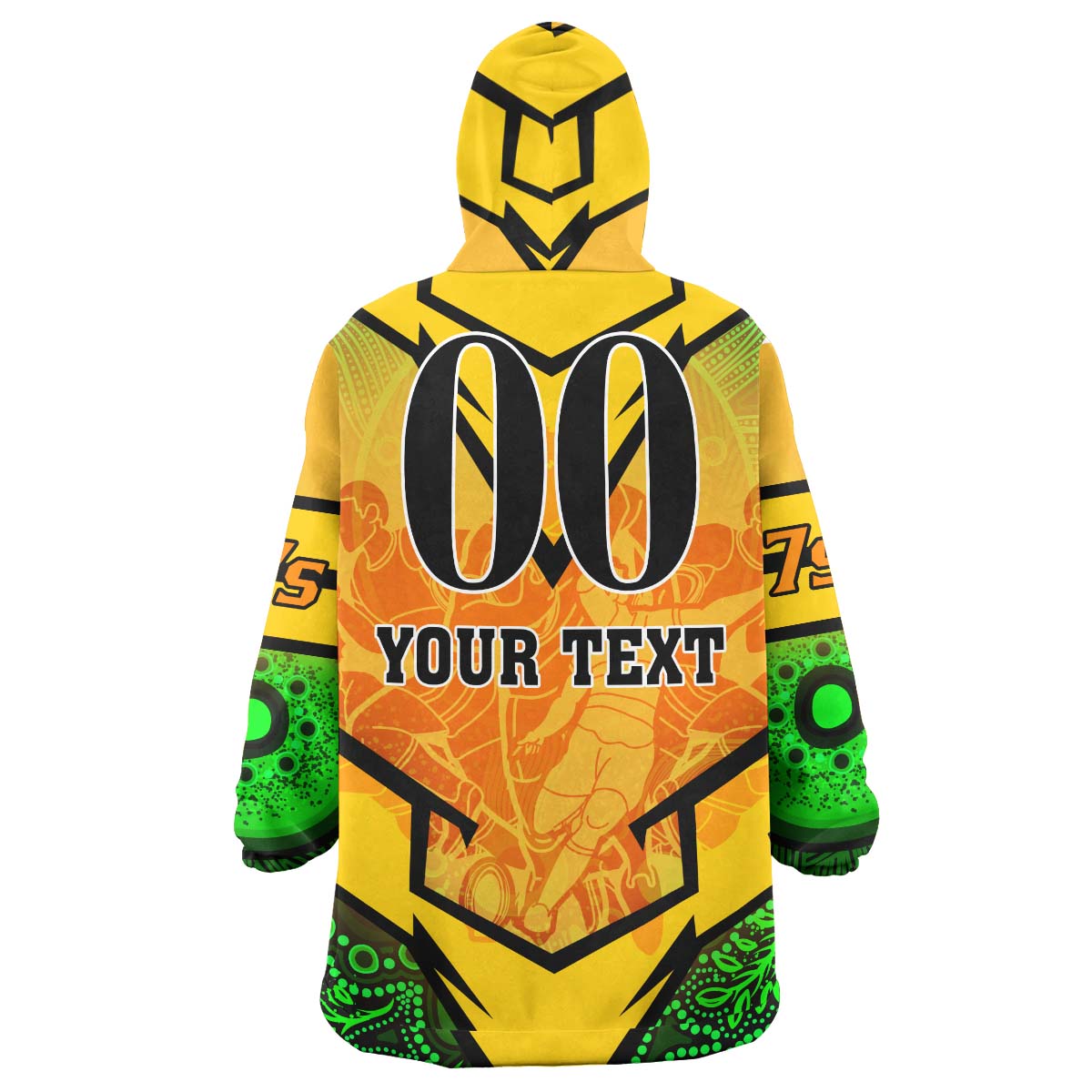 australia-national-rugby-sevens-team-snug-hoodie-custom-aussie-7s-team-coat-of-arms-aboriginal-player-and-number-oodie-blanket