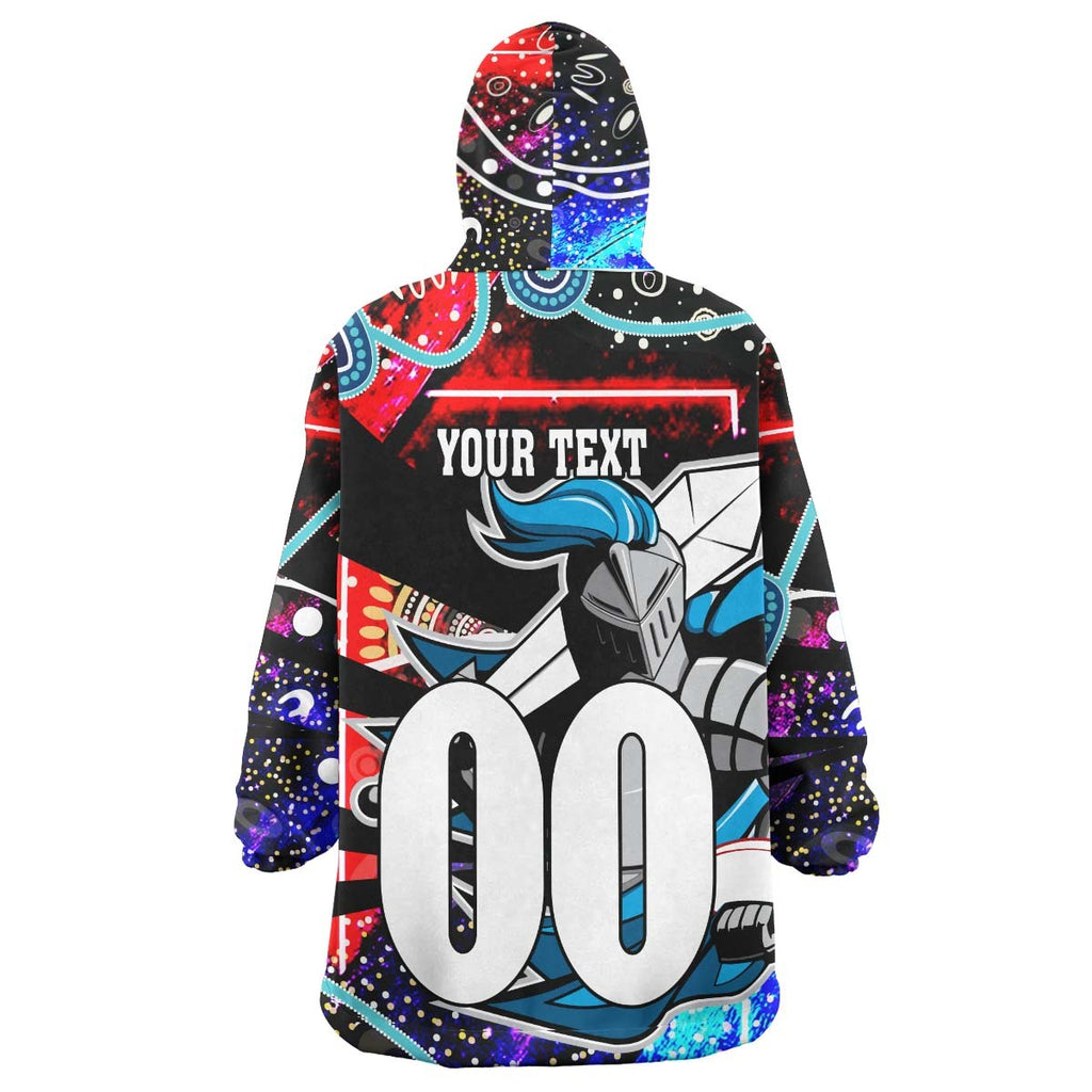 knights-rugby-snug-hoodie-custom-knights-rugby-league-team-with-aboriginal-culture-player-and-number-oodie-blanket