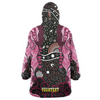 sea-eagles-rugby-snug-hoodie-custom-muscular-eagles-with-rugby-ball-and-aboriginal-indigenous-style-oodie-blanket