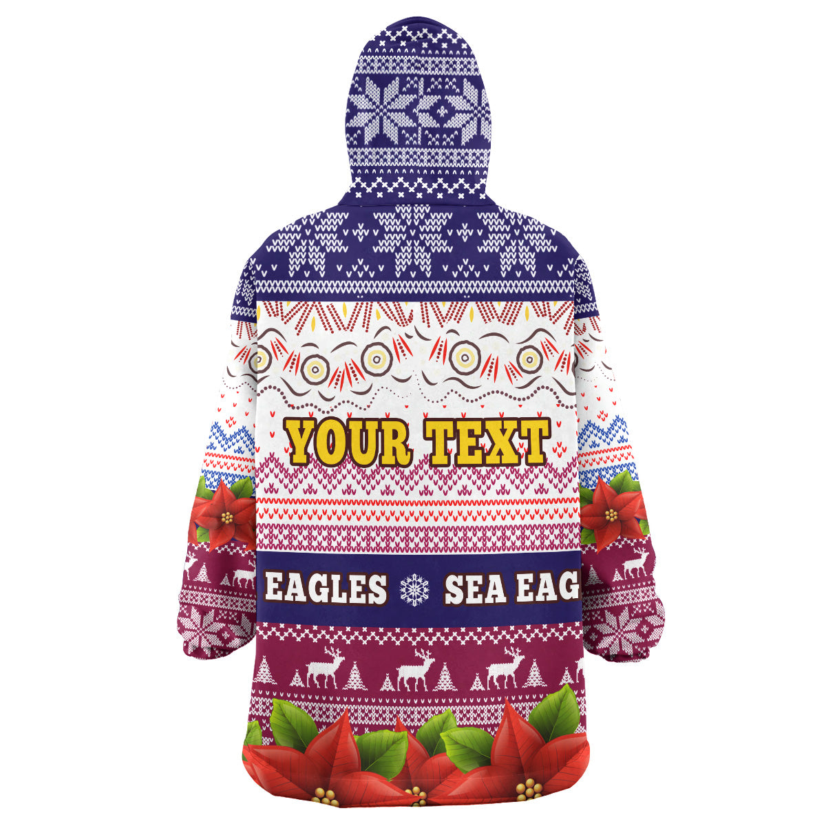 sea-eagles-rugby-chrstmas-snug-hoodie-custom-sea-eagles-ugly-christmas-knitted-wearable-blanket-hoodie