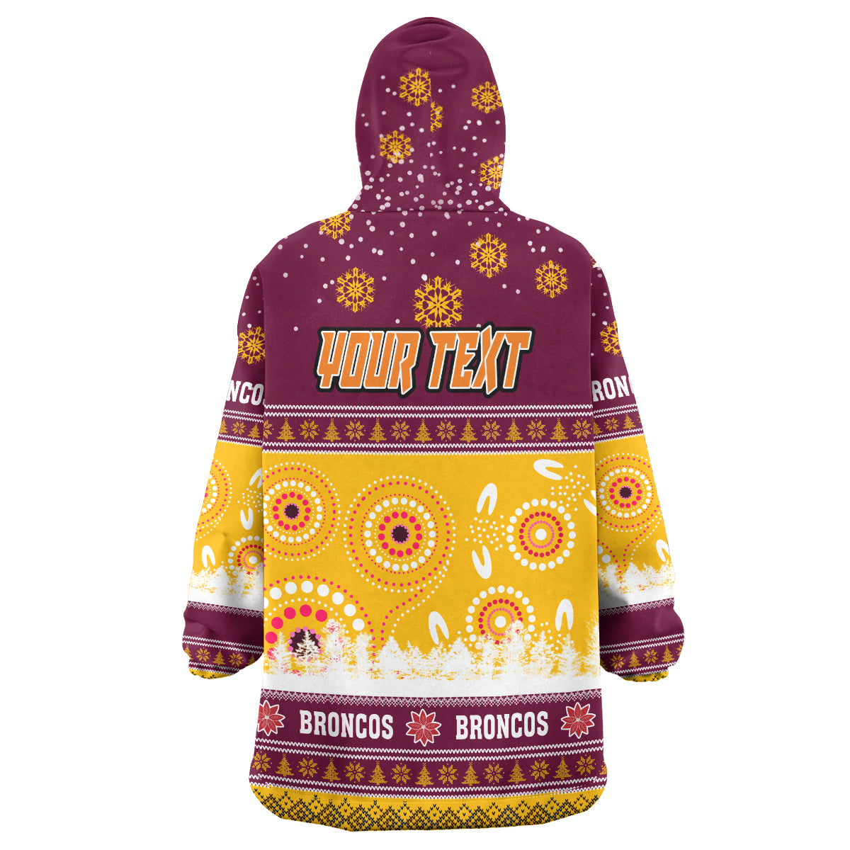 broncos-rugby-christmas-snug-hoodie-custom-broncos-ugly-christmas-and-aboriginal-patterns-wearable-blanket-hoodie