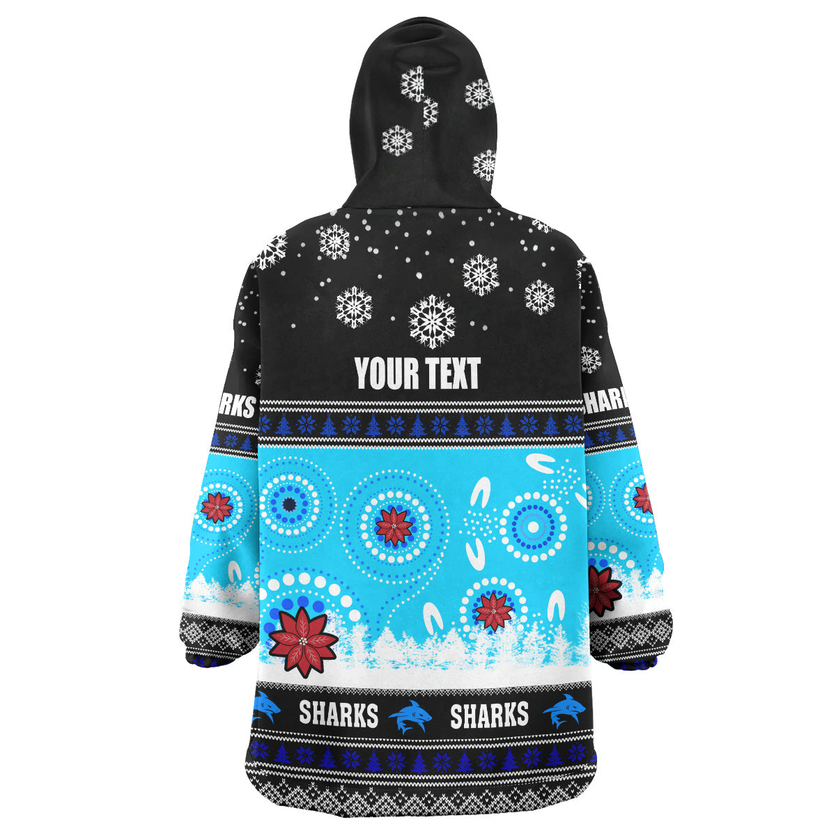 sharks-rugby-christmas-snug-hoodie-custom-sharks-ugly-christmas-and-aboriginal-patterns-wearable-blanket-hoodie