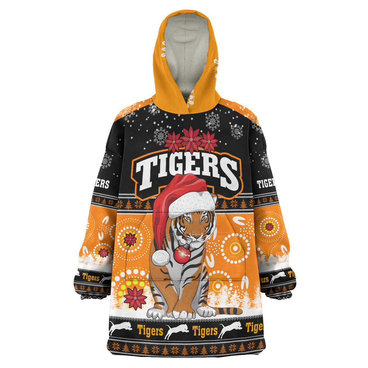 tigers-rugby-christmas-snug-hoodie-custom-tigers-ugly-christmas-and-aboriginal-patterns-wearable-blanket-hoodie