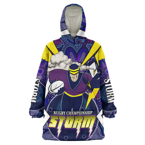 storms-rugby-snug-hoodie-custom-rugby-championship-storms-mascot-with-aboriginal-pattern-player-and-number-oodie-blanket