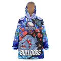 bulldogs-rugby-snug-hoodie-custom-personalised-angry-bulldogs-with-aboriginal-culture-and-dot-painting-player-and-number-oodie-blanket