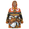 tigers-rugby-snug-hoodie-custom-naidoc-week-and-torres-strait-island-with-aboriginal-culture-dot-painting-oodie-blanket