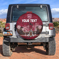 (Custom Personalised) Maroons Rugby Spare Tire Cover Queensland 2022 Aboriginal LT13