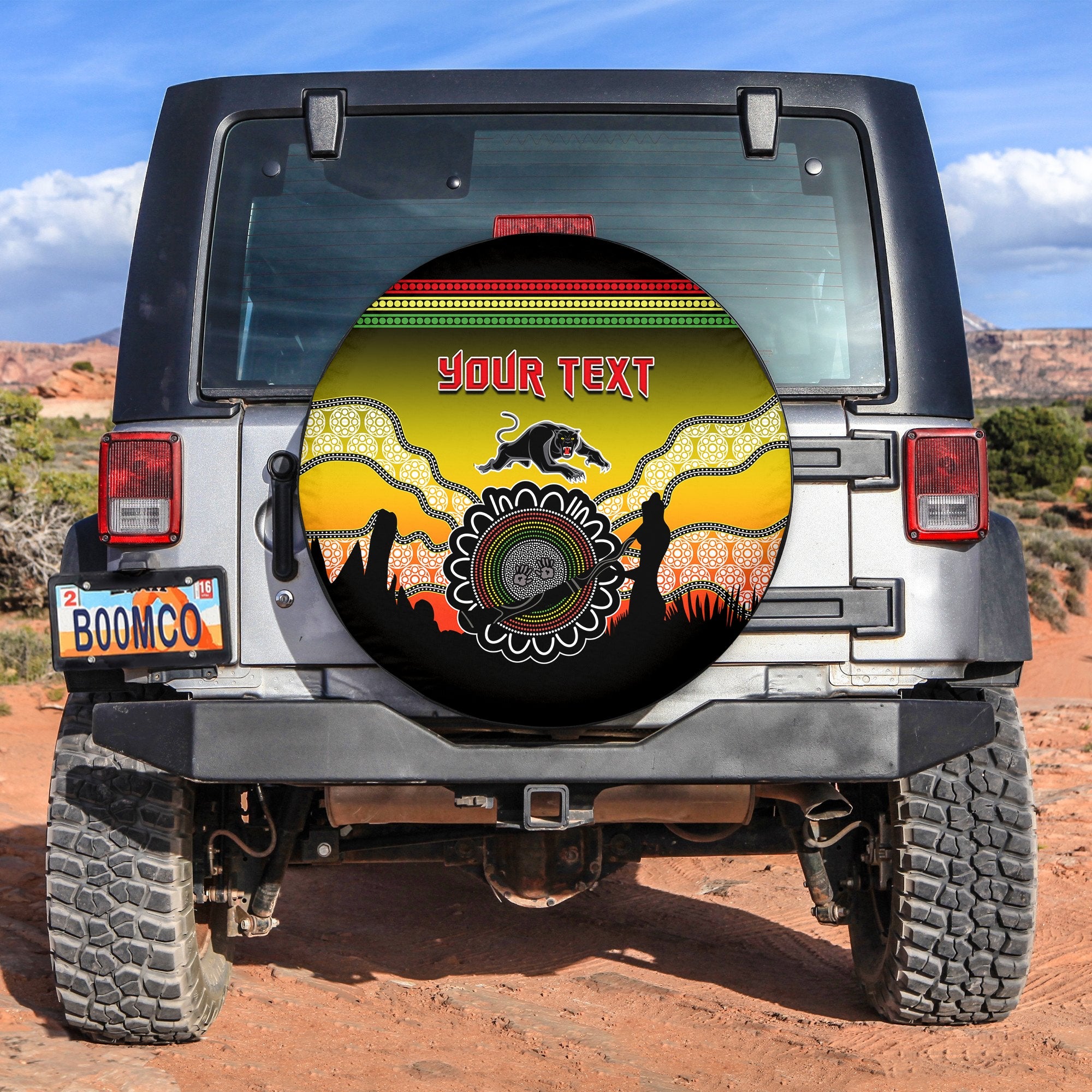 custom-personalised-panthers-spare-tire-cover-go-the-mighty-penrith-aboriginal