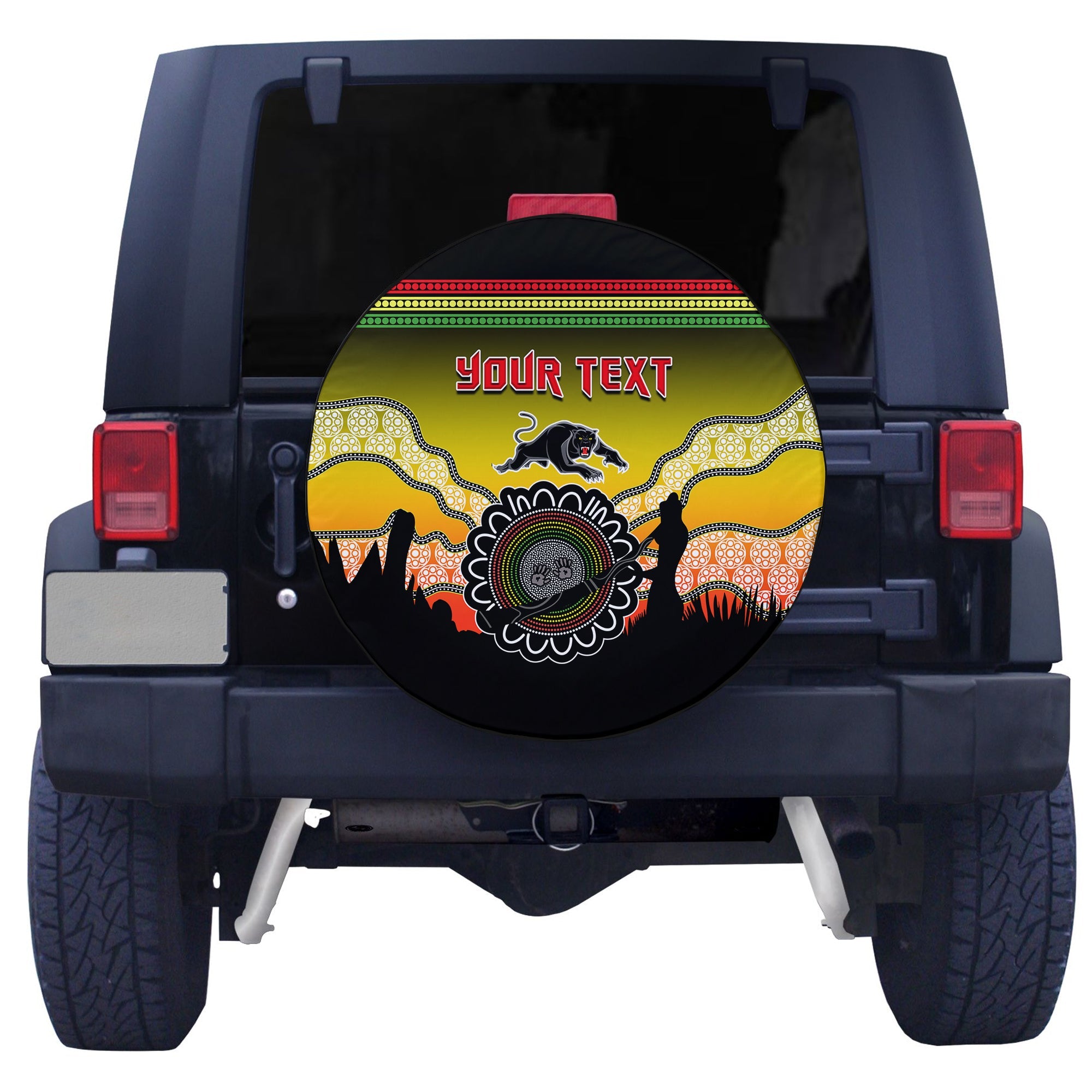 custom-personalised-panthers-spare-tire-cover-go-the-mighty-penrith-aboriginal