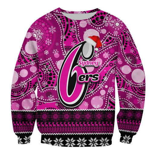 sydney-sixers-christmas-mix-aboriginal-sweatshirt