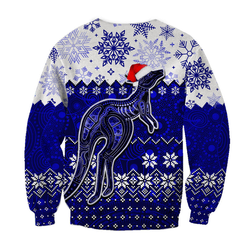 aboriginal-christmas-2022-kangaroo-sweatershirt-blue-style
