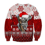 aboriginal-christmas-2022-koala-sweatershirt-red-style