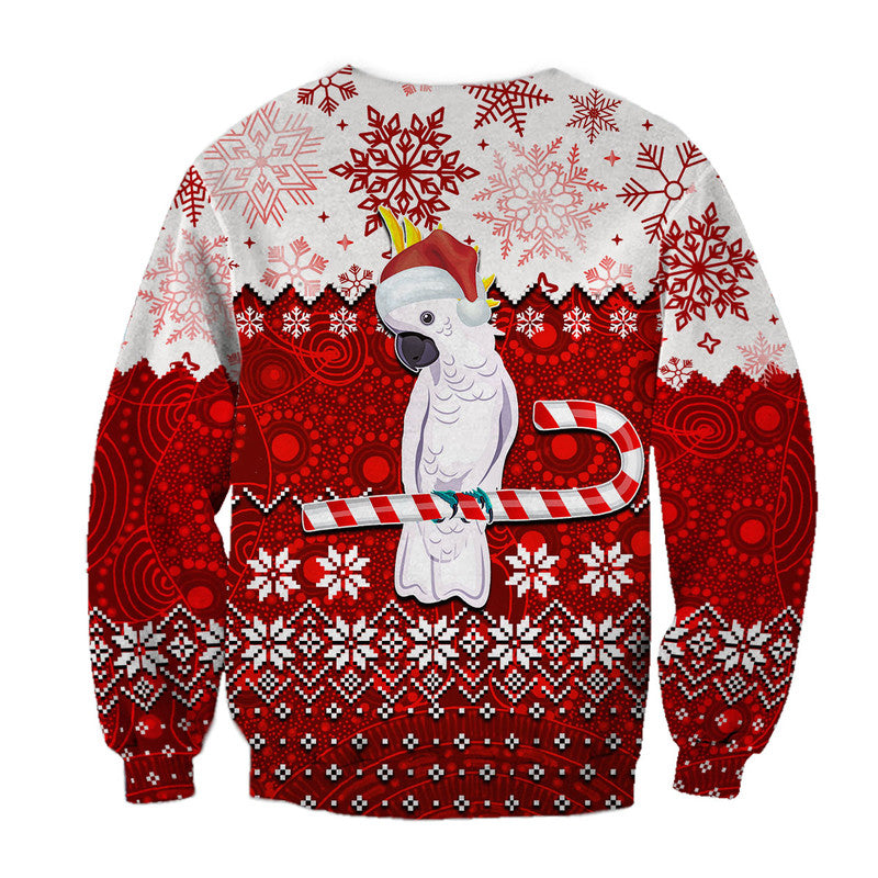 aboriginal-christmas-2022-cockatoo-sweatshirt-red-style