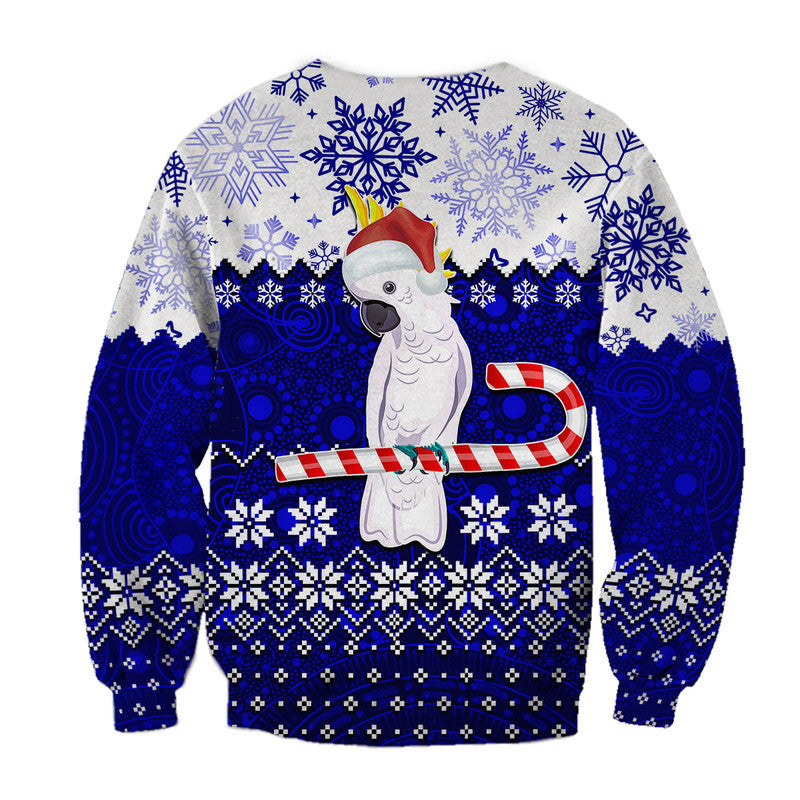 aboriginal-christmas-2022-cockatoo-sweatshirt-blue-style