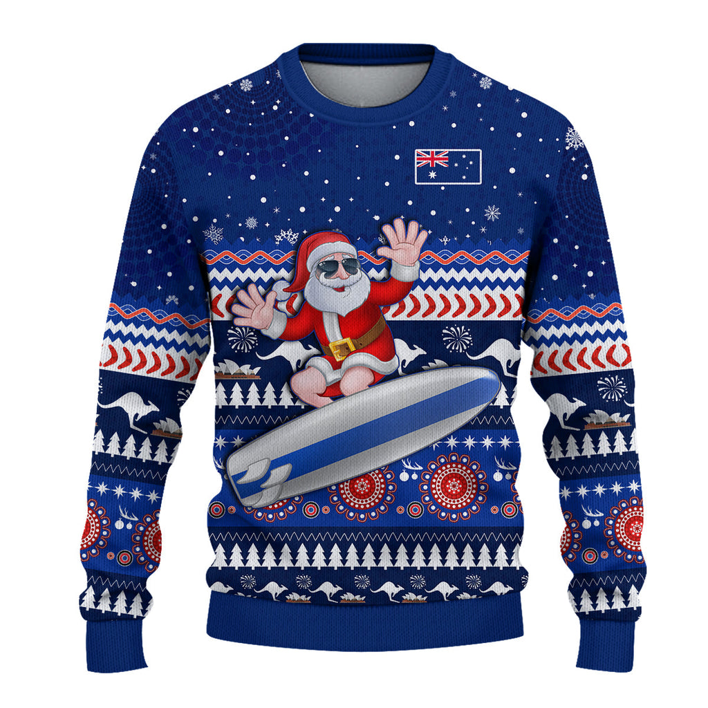 australia-christmas-sweater-aussie-aboriginal-santa-claus-is-surfing-with-kangaroo