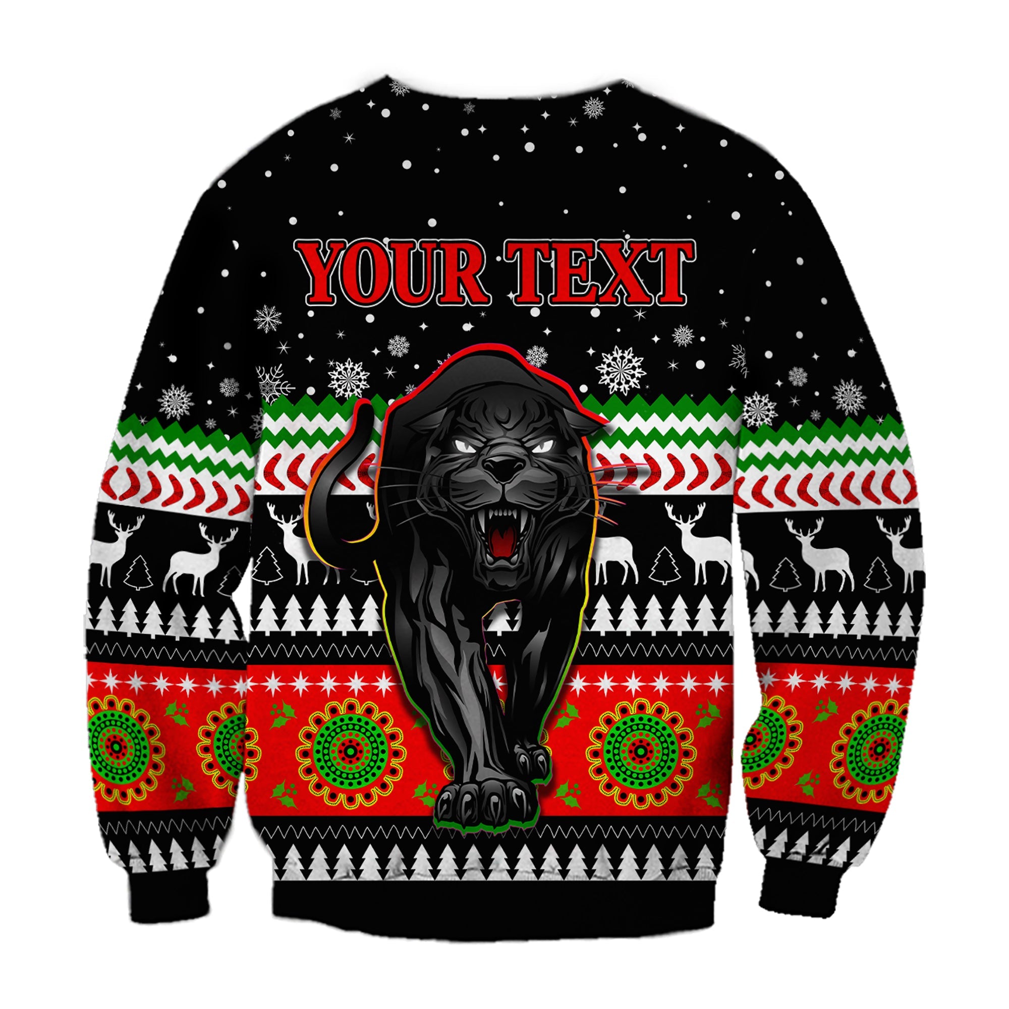 custom-personalised-panthers-sweatshirt-penrith-christmas-the-riff