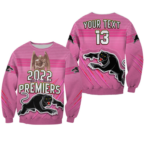 custom-text-and-number-panthers-proud-sweatshirt-back-to-back-premiers-2022-version-pink