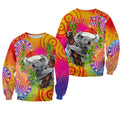 custom-personalised-australia-koala-aboriginal-sweatshirt-rainbow-tie-dye-merry-christmas