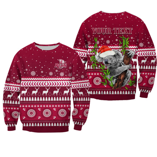 custom-personalised-reds-christmas-sweatshirt-queensland-rugby-indigenous