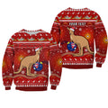 custom-personalised-australia-christmas-sweatshirt-aboriginal-kangaroo