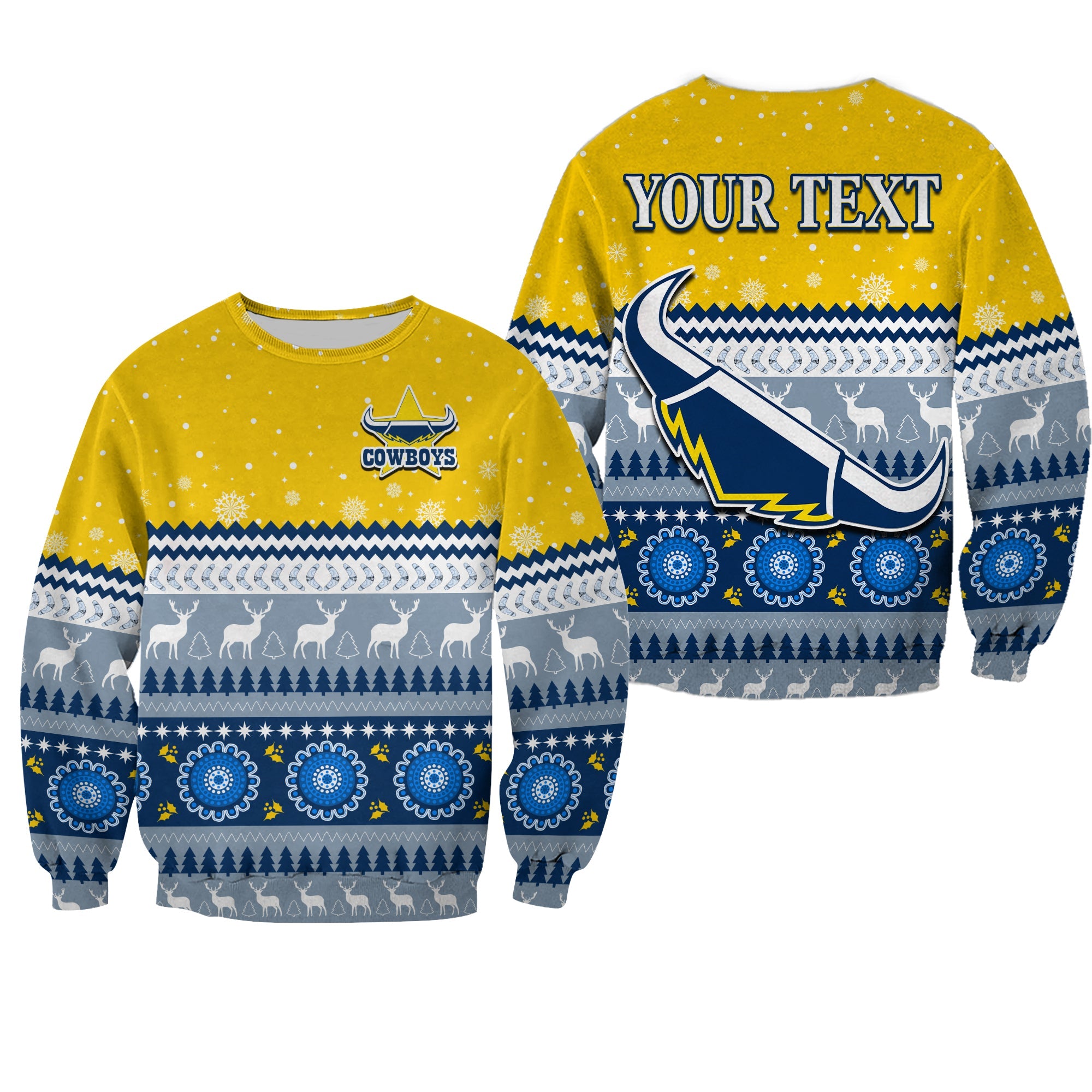 custom-personalised-cowboys-aboriginal-sweatshirt-christmas-north-queensland