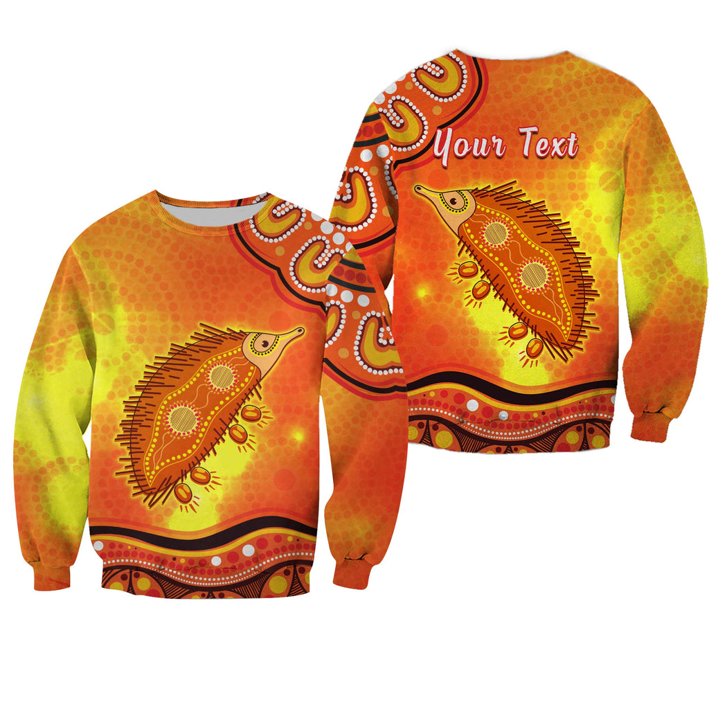 custom-personalised-echidna-aboriginal-sweatshirt-australian-animal