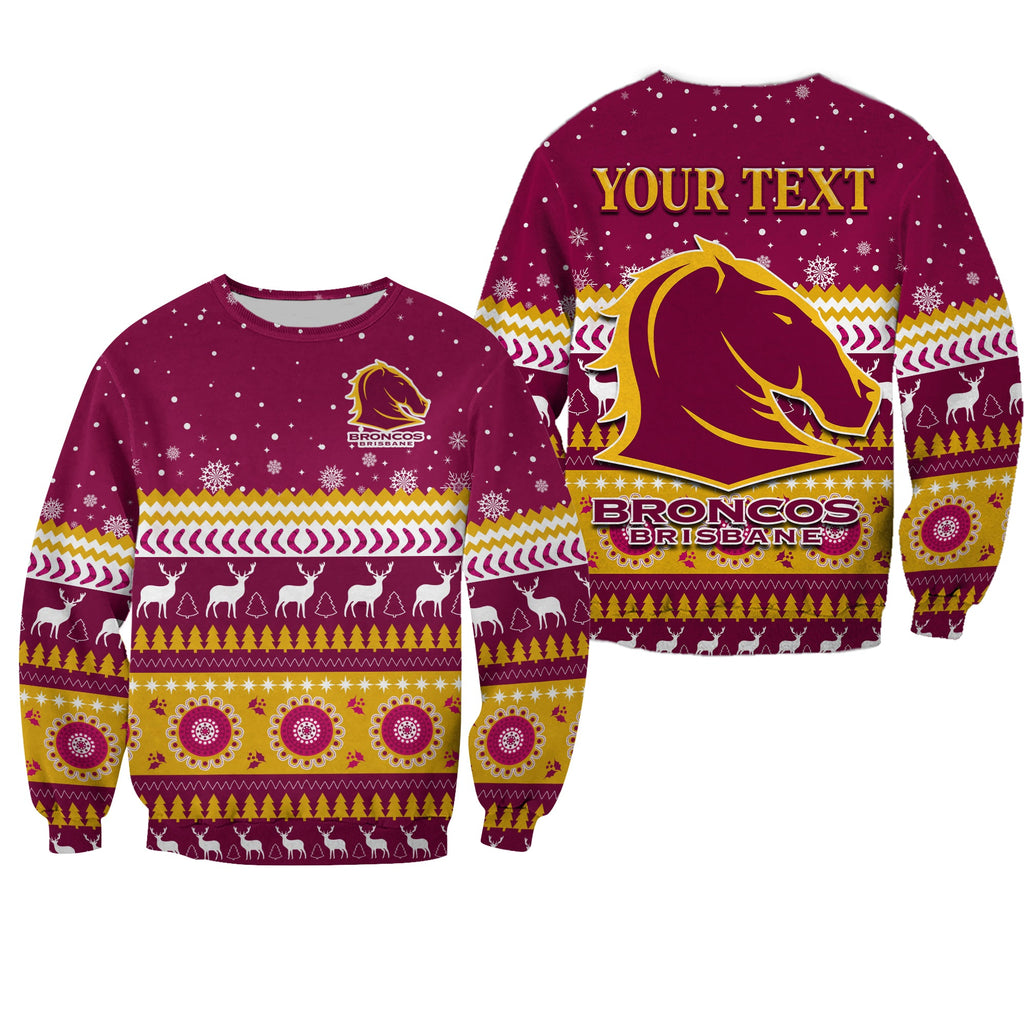custom-personalised-broncos-aboriginal-sweatshirt-christmas-brisbane