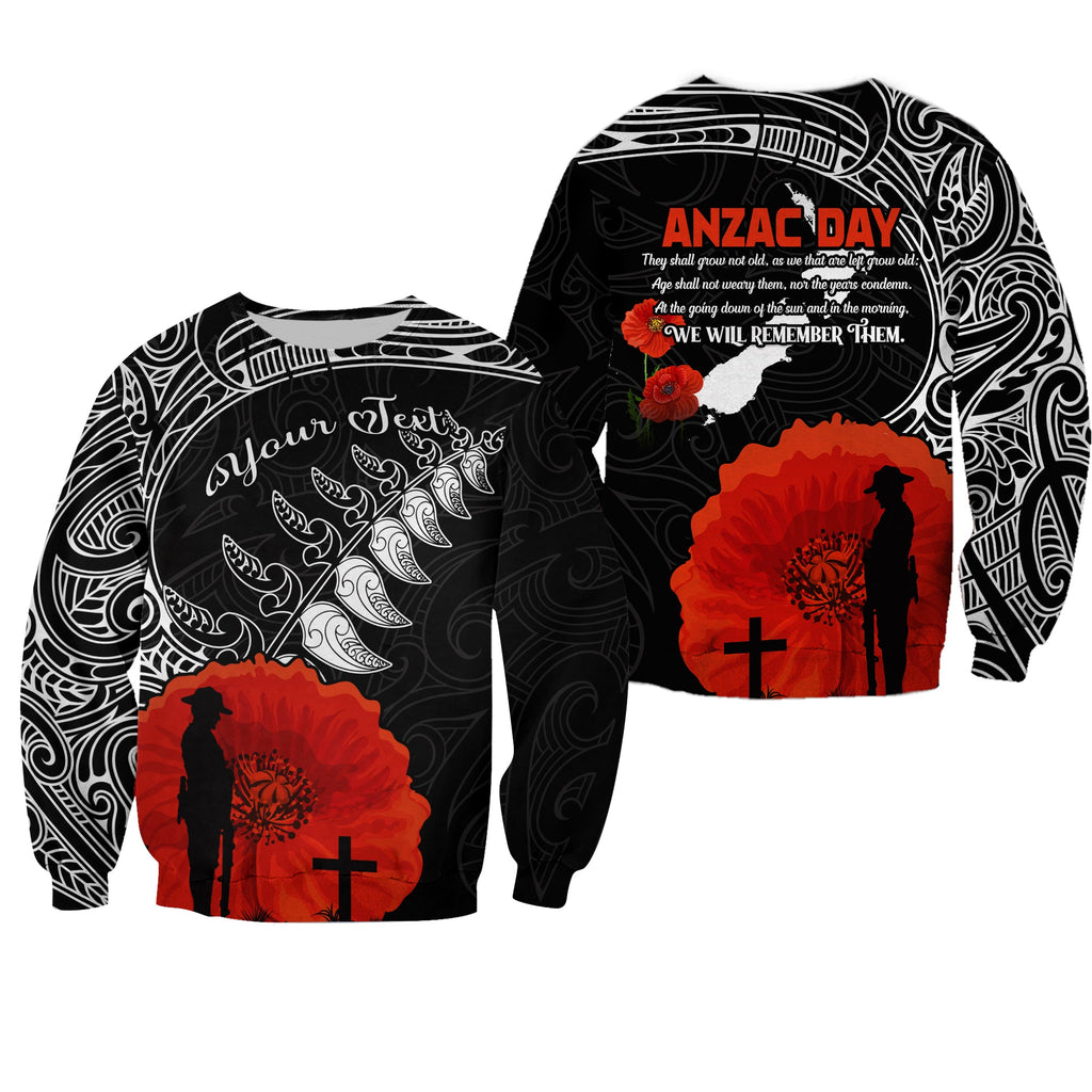 custom-personalised-new-zealand-anzac-2022-sweatshirt-maori-mix-fern-poppy