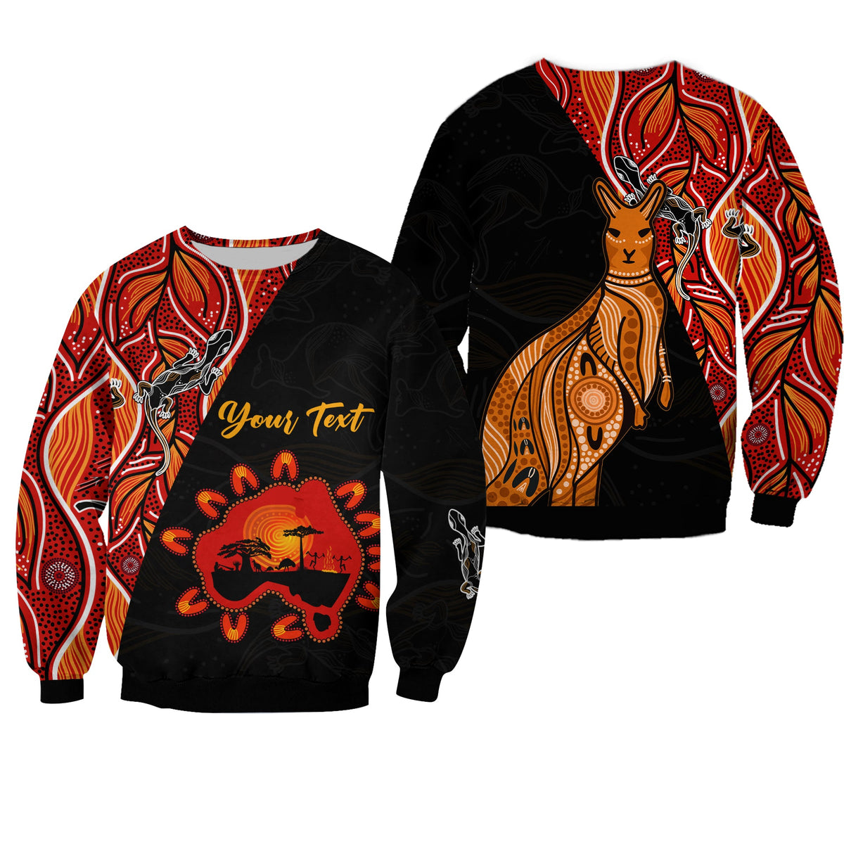 custom-personalised-australia-map-sweatshirt-aussie-kangaroo-aboriginal