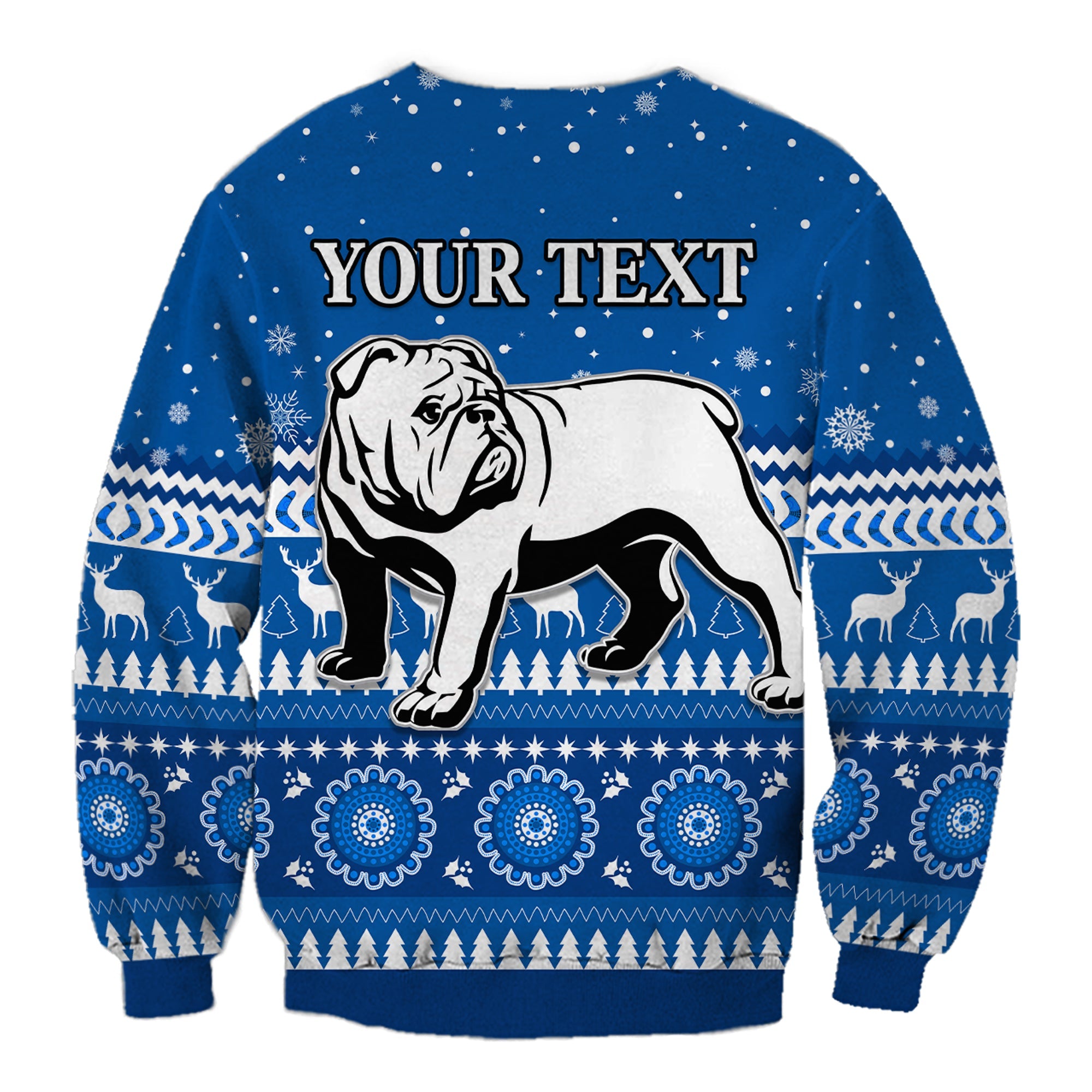 custom-personalised-bulldogs-sweatshirt-christmas-canterbury-bankstown