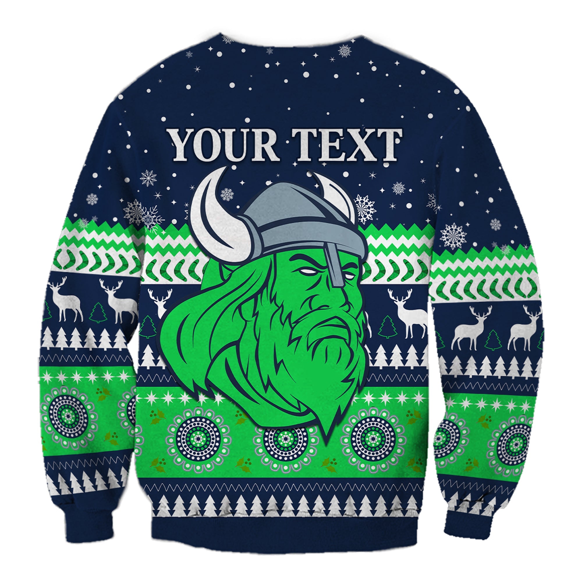 custom-personalised-raiders-sweatshirt-canberra-merry-christmas-the-milk
